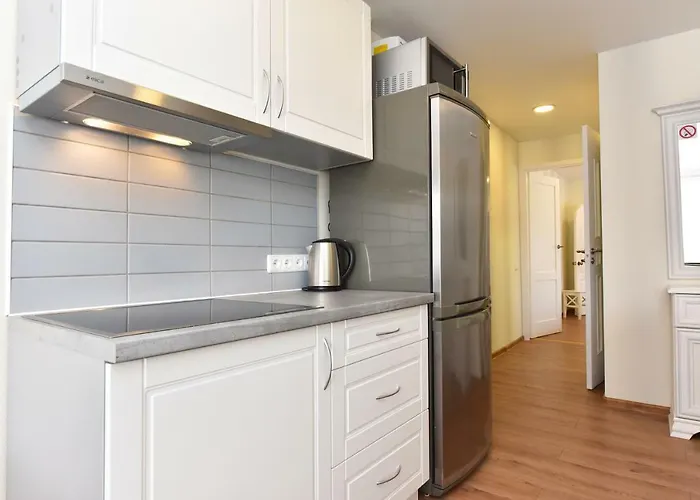 Baltieji Senamiescio Apartamentai Prie Aqua Parko *